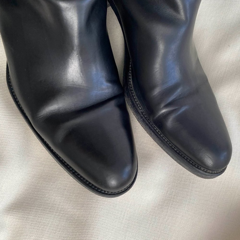 Sartore Black Riding Boots, size 39.5 (fits size 10) - Picture 11 of 13
